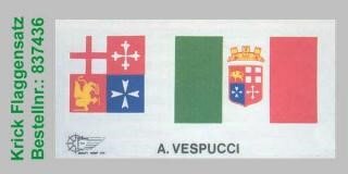 VLAG A.VESPUCCI KLEIN