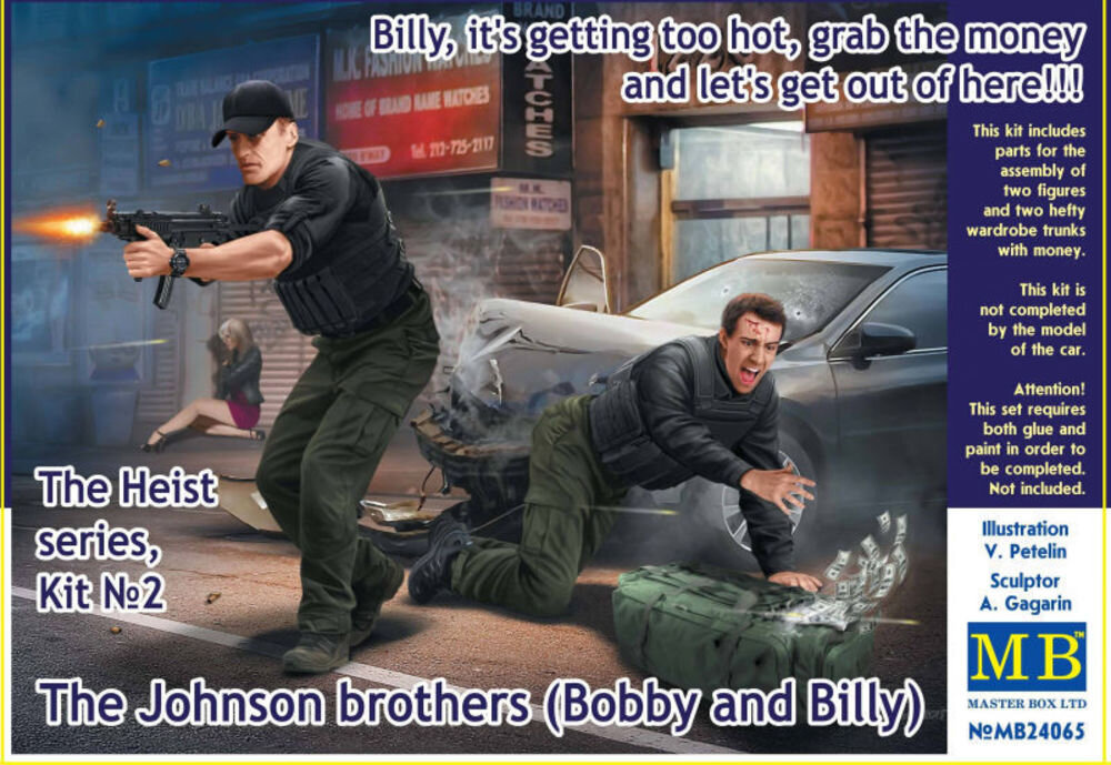 ″The Heist series, The Johnson brothers (Bobby and Billy)″