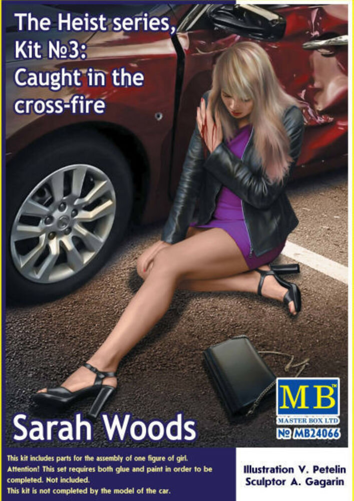 ″The Heist series, Caught in the cross-fire. Sarah Woods″