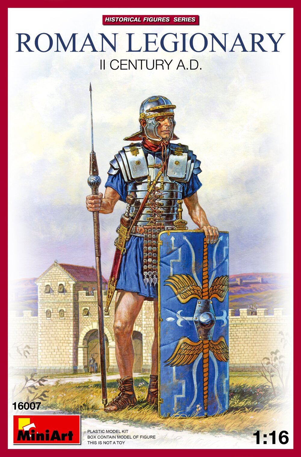 1/16 ROMAN LEGIONARY II CENTURY A.D.