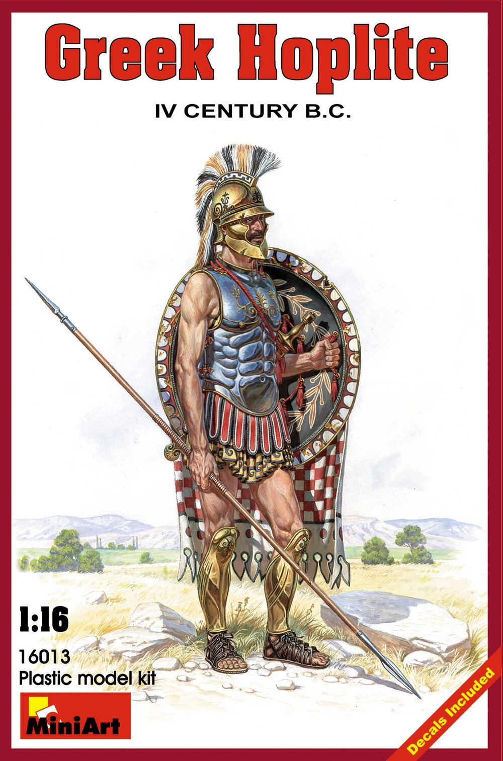 MINIART Greek Hoplite IV BC 1/16