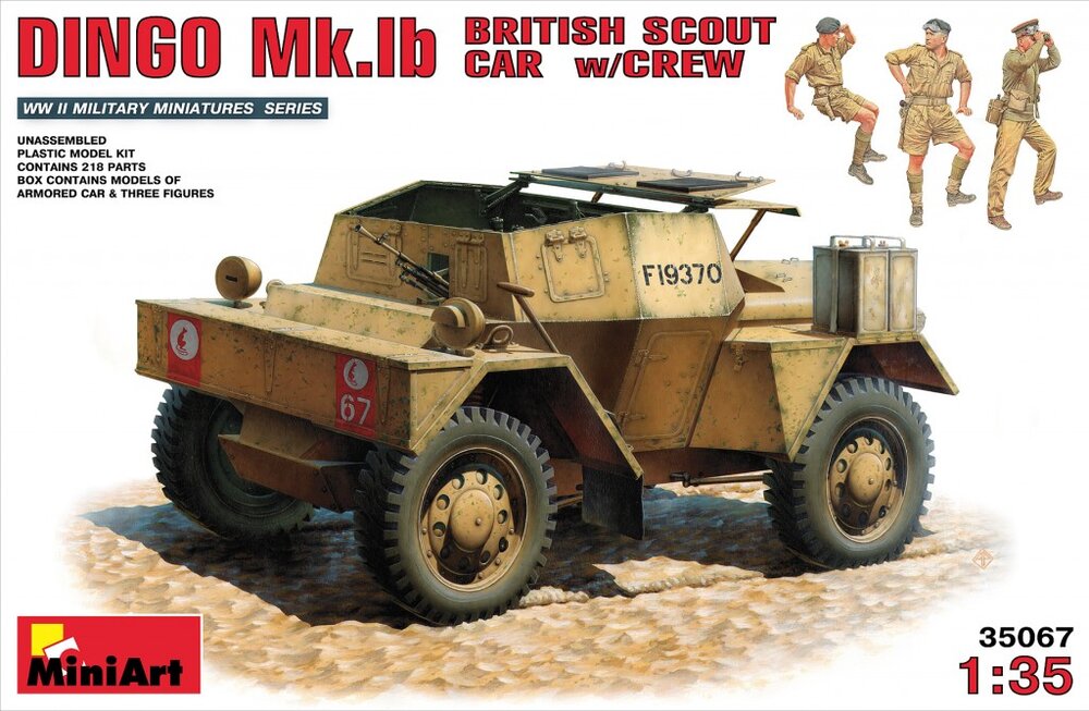 MINIART DINGO Mk.Ib With Crew 1/35