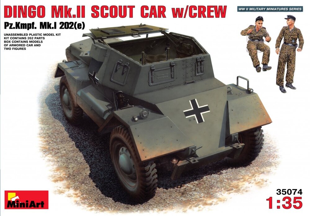 MINIART Dingo Mk.II Scout Car 1/35