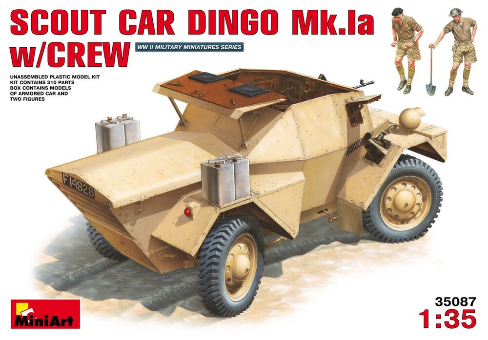 MINIART ScoutCar Dingo MK1A+cr 1/35