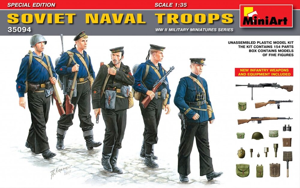 Soviet Naval Troops Spec. Edit 1/35
