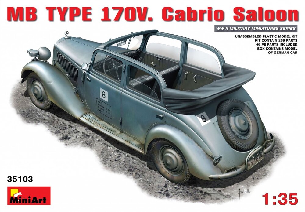MB Type 170V Cabrio Saloon 1/35