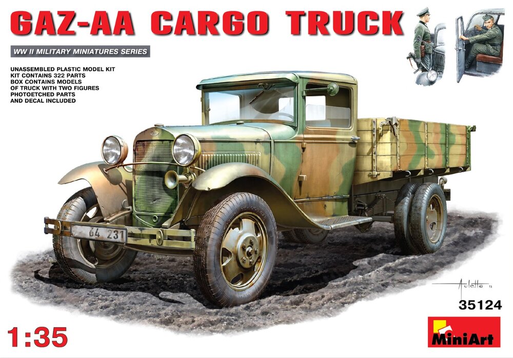 MINIART Gaz-AA Cargo Truck 1/35