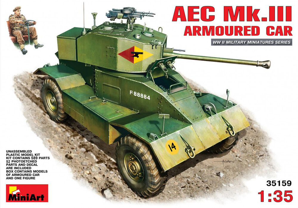 AEC Mk 3 Armoured Car 1/35