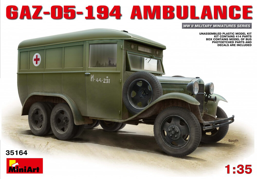 GAZ-05-194 Ambulance 1/35