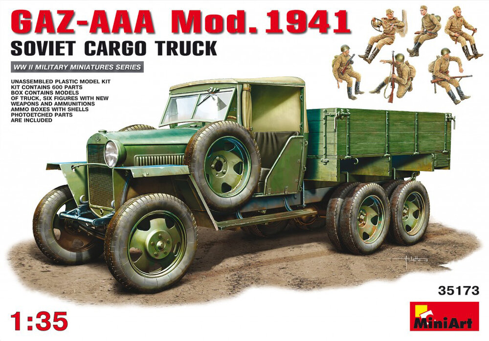 1/35 GAZ-AAA CARGO TRUCK MOD. 1941
