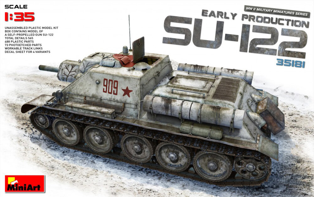 SU-122 (Early)Without interior 1/35