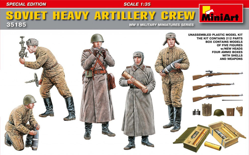 Soviet Heavy Artillery Crew 1/35