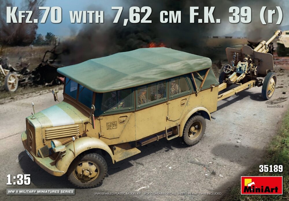 Kfz.70 & 7,62 cm F.K. 39 ( r ) 1/35