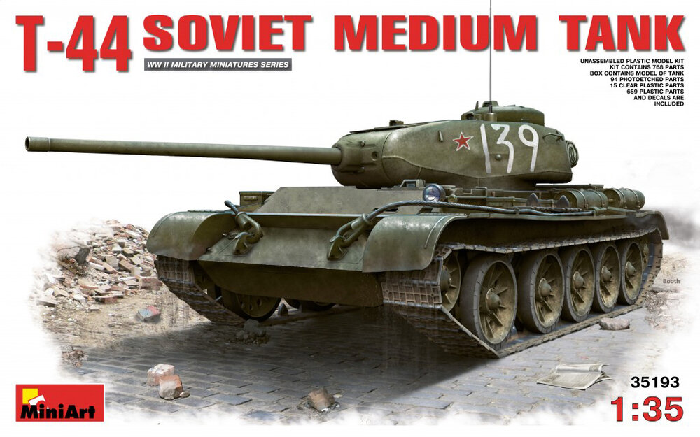 T-44 Soviet Medium Tank 1/35