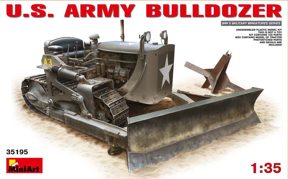 US Army Bulldozer 1/35