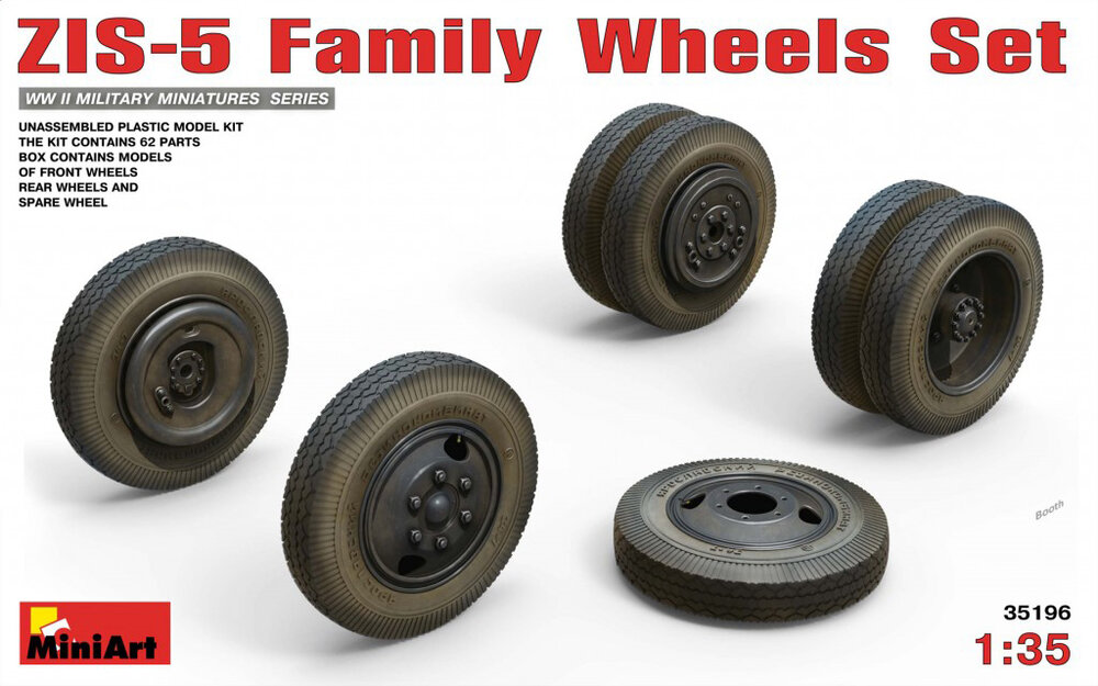 ZIS-5 Family Wheels Set 1/35