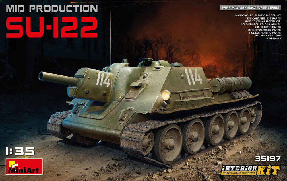 SU-122 (Mid) with Inter.kit 1/35