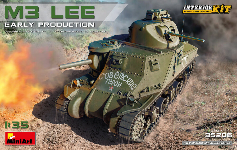 M3 LEE Early Production Int.K. 1/35