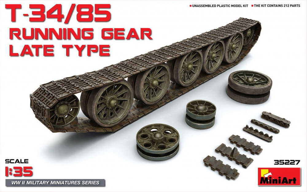 T-34-85 Running Gear(Late) 1/35