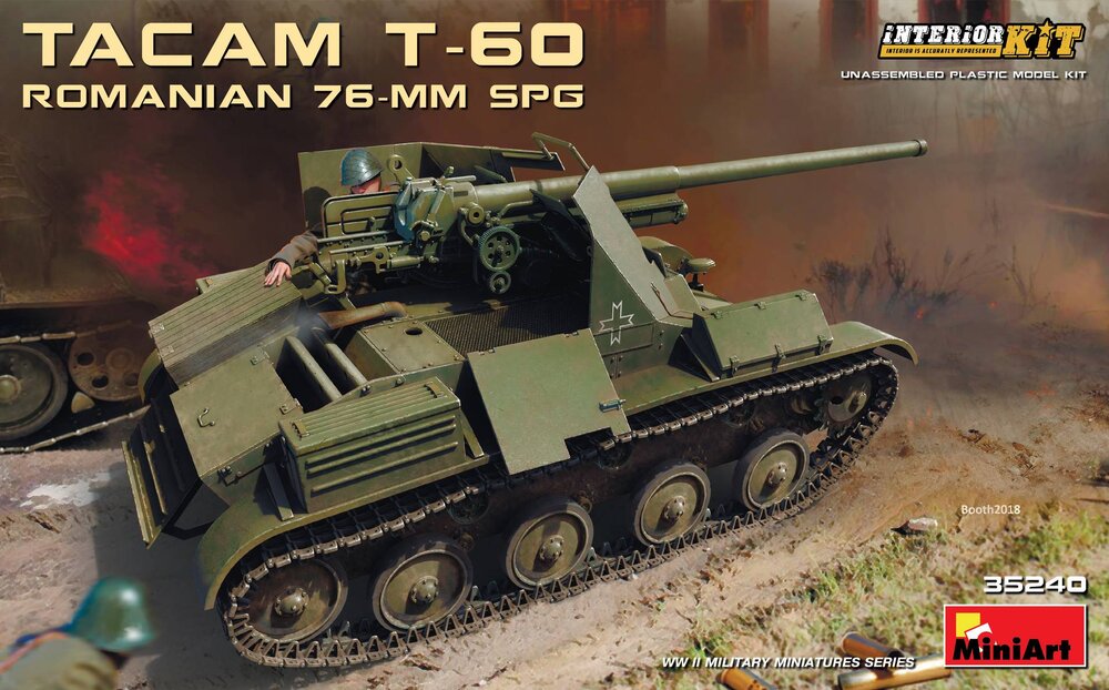 Romanian 76mm SPG TACAM Int. 1/35
