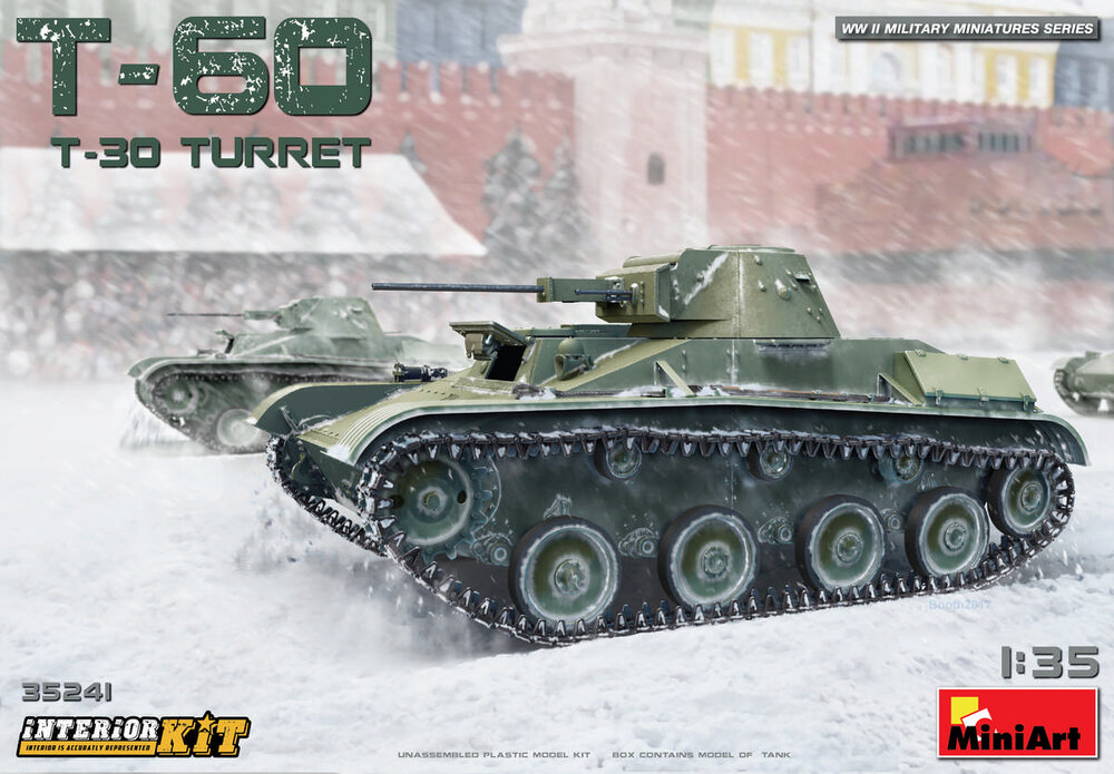 T-60 (T-30 Turret) Interior 1/35