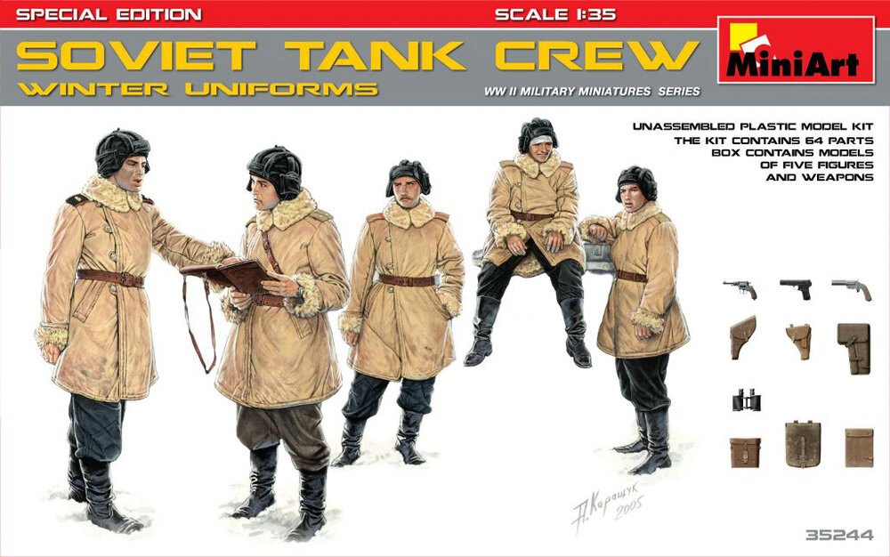 Soviet Tank Crew Winter 1/35