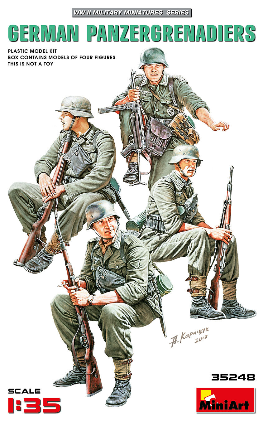 German Panzergrenadiers 1/35