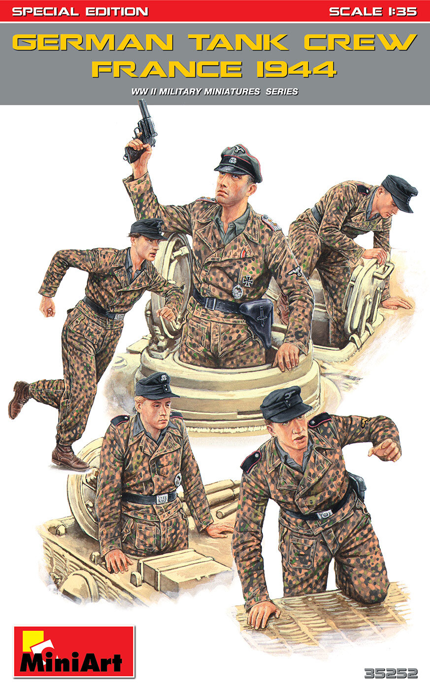 German Tank Crew France 1944 1/35