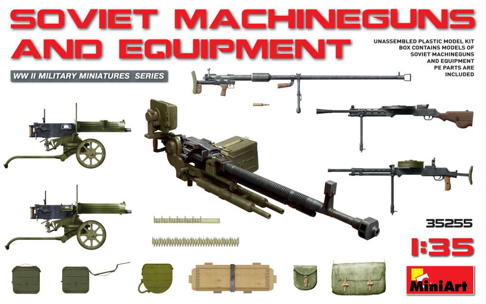 Soviet Machine Guns & Equipment1/35