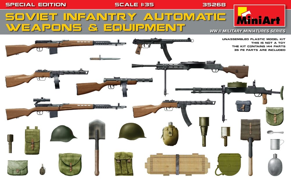 Soviet Infantry Automatic Weap.1/35