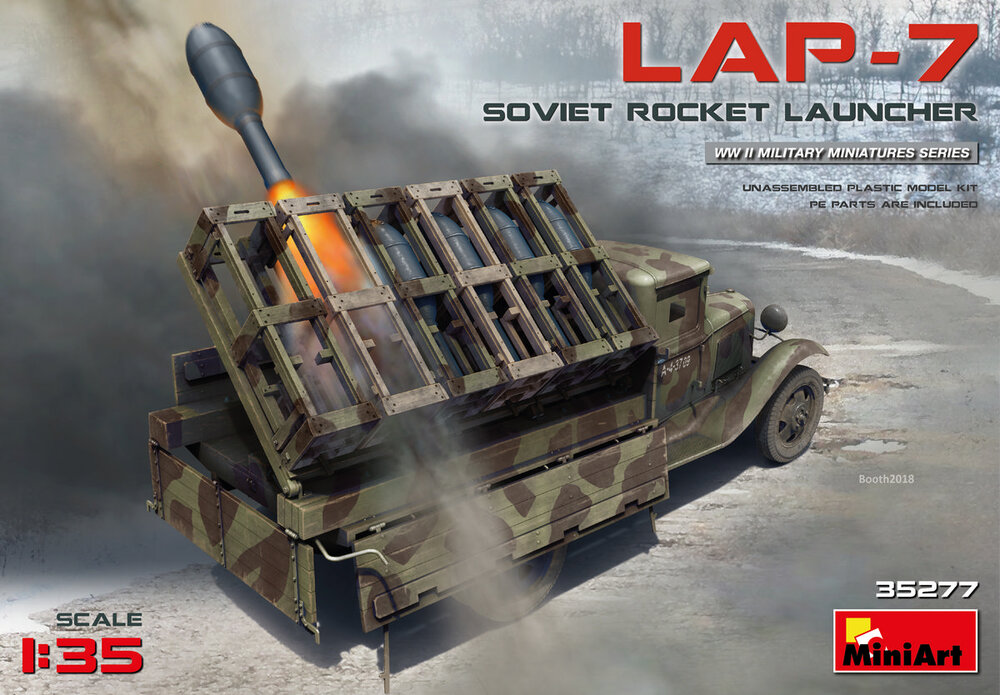 Sovier Rocket Launcher LAP-7 1/35