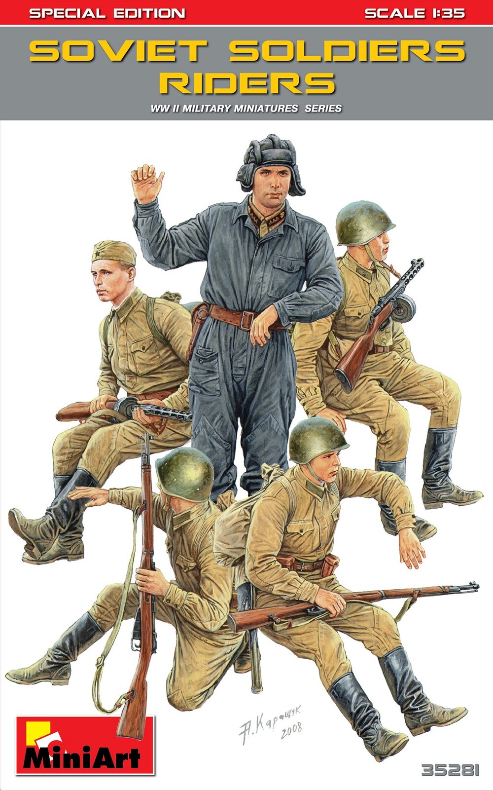 Soviet Soldiers Riders Sp.Edit.1/35