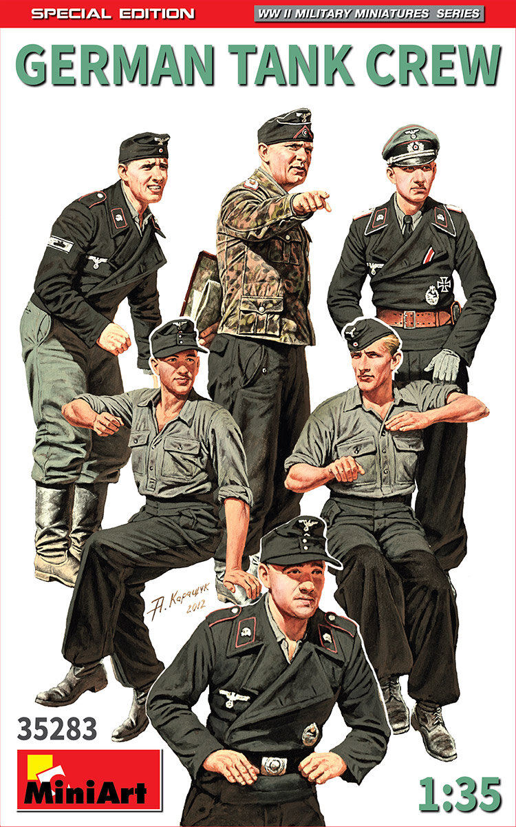German Tank Crew Spec.Edition 1/35