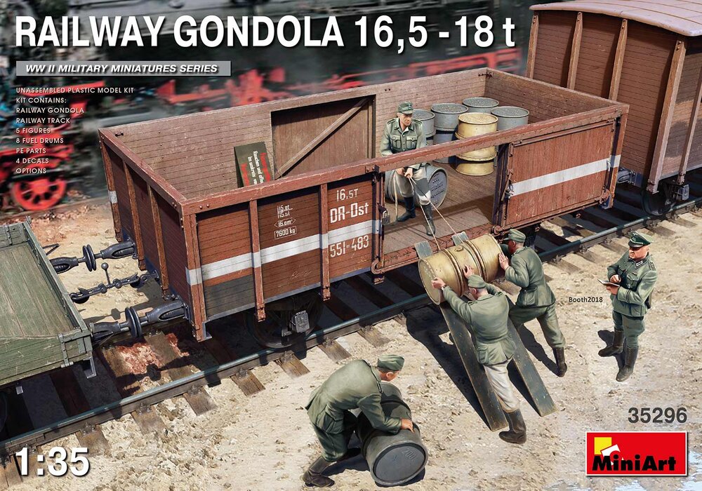 Railway Gondola 16,5-18t 1/35