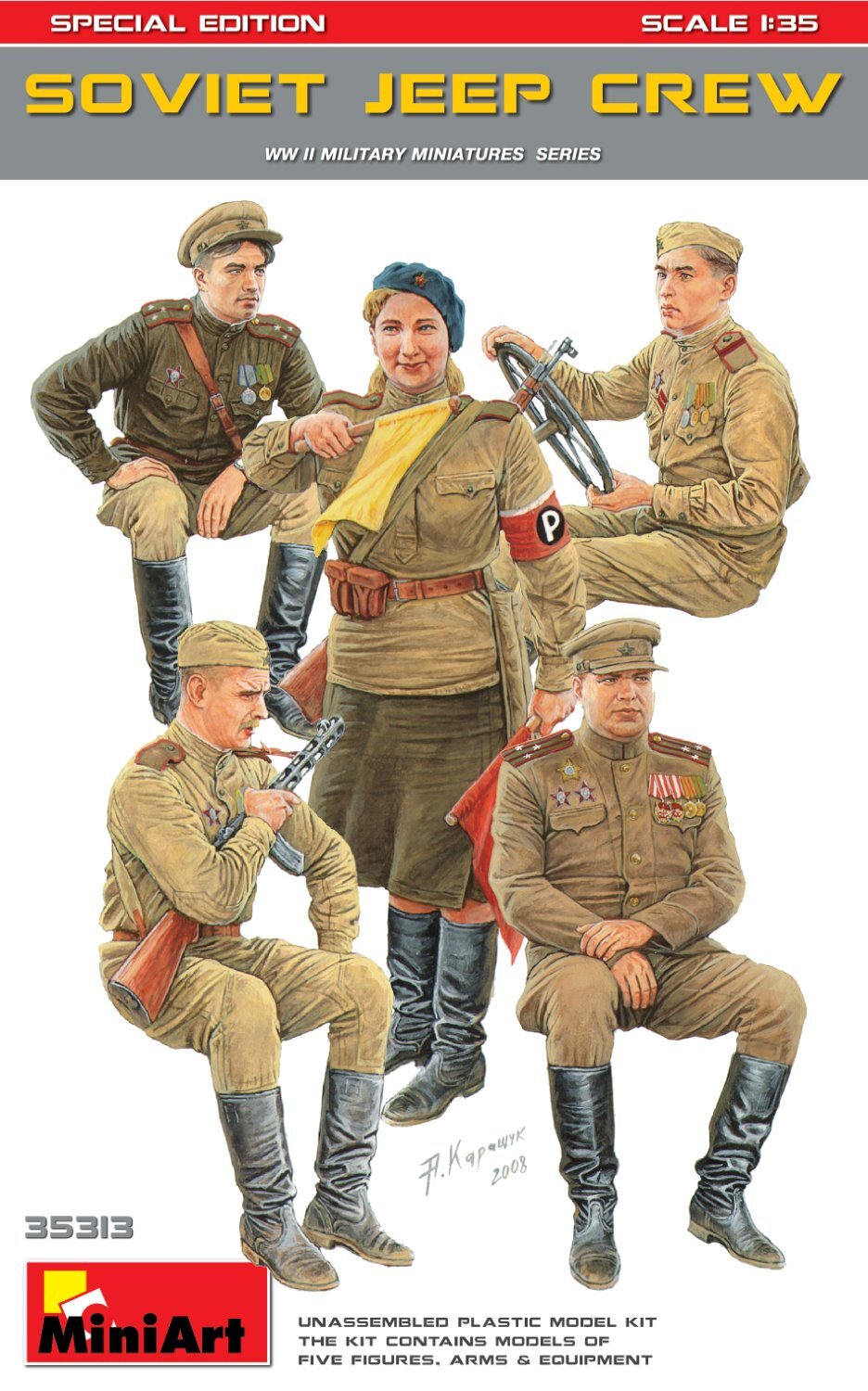 Soviet Jeap Crew Sp. Edition 1/35