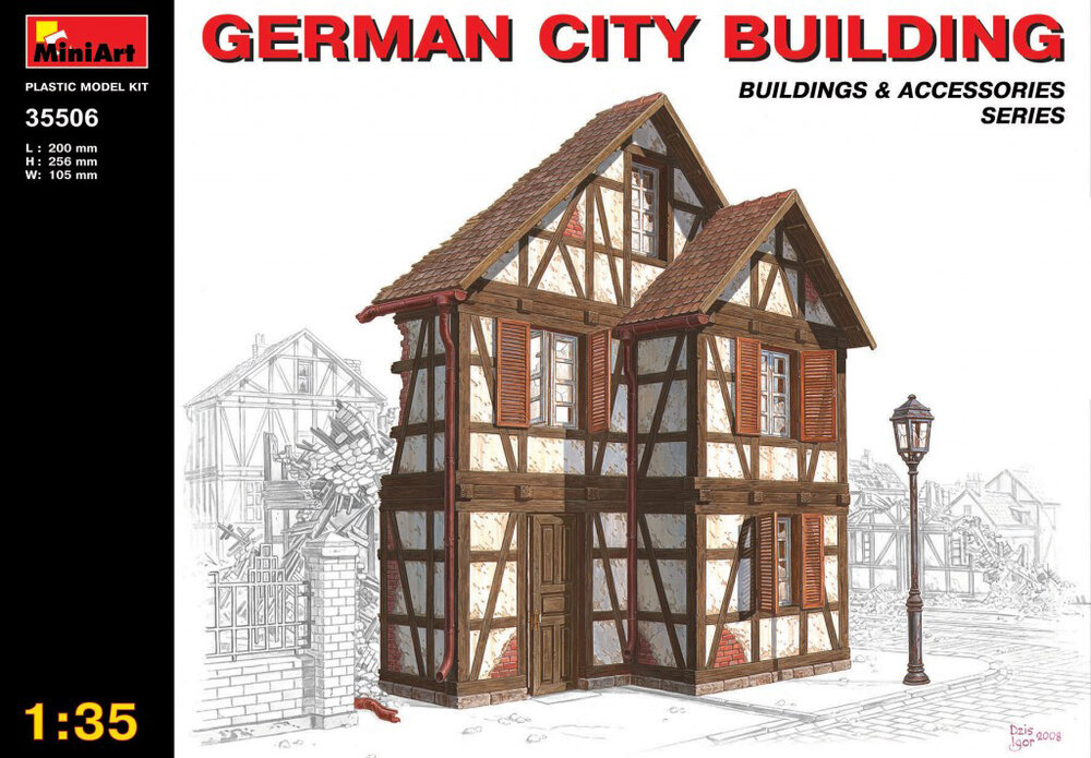 MINIART German City Builing 1/35