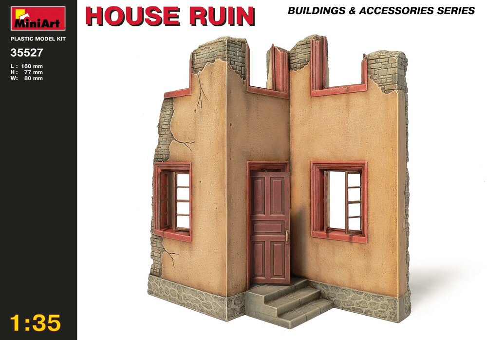 MINIART House Ruin 1/35