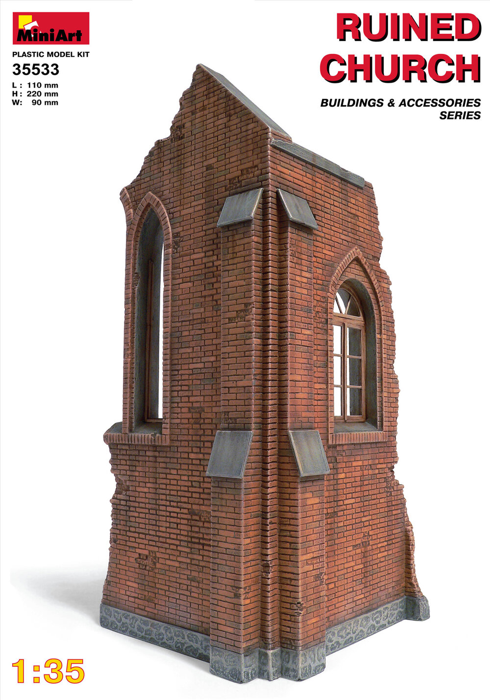 MINIART Ruined Church 1/35