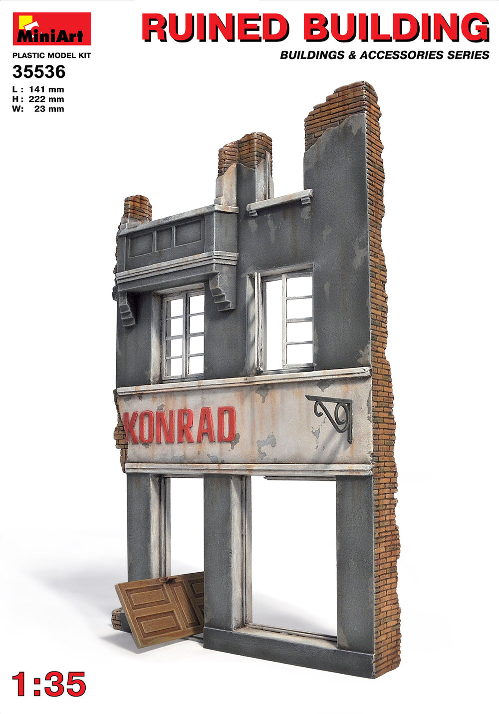 MINIART Ruined Building 1/35
