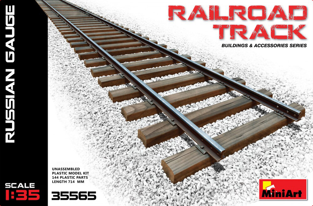 Railroad Track (Russian Gauge) 1/35