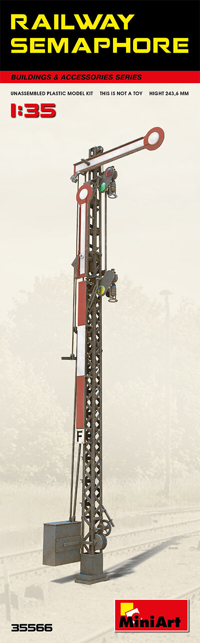 Railway Semaphore 1/35