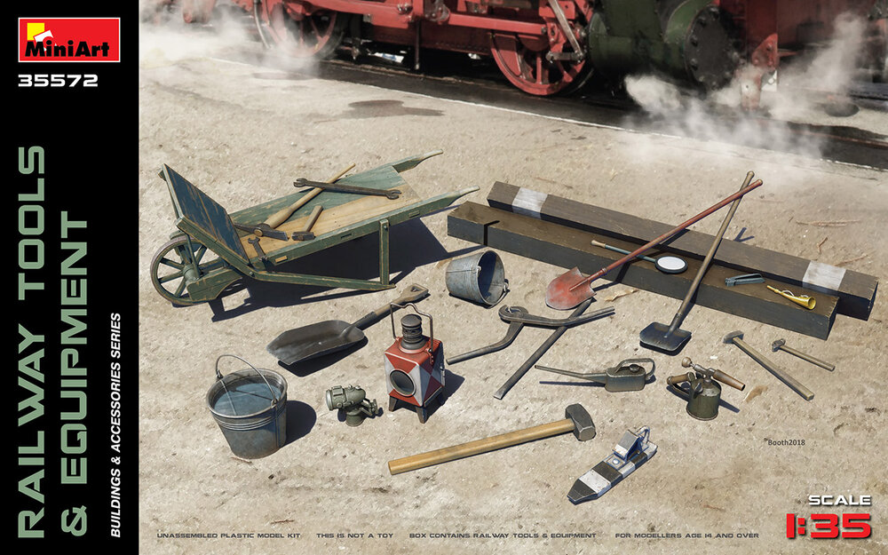 Railway Tools & Equipment 1/35