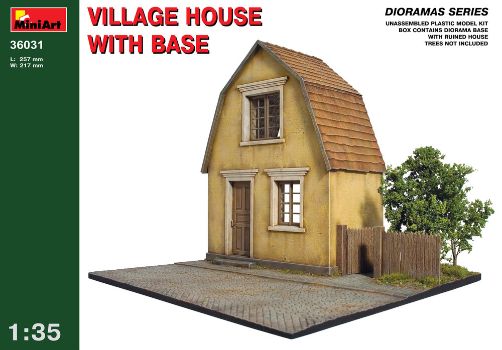 MINIART Village House + Base 1/35