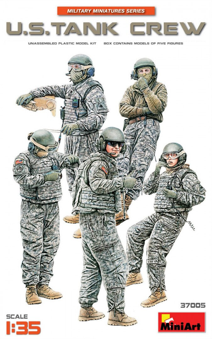 Modern U.S. Tank Crew 1/35