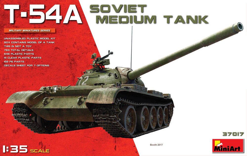 T54A Soviet Medium Tank 1/35