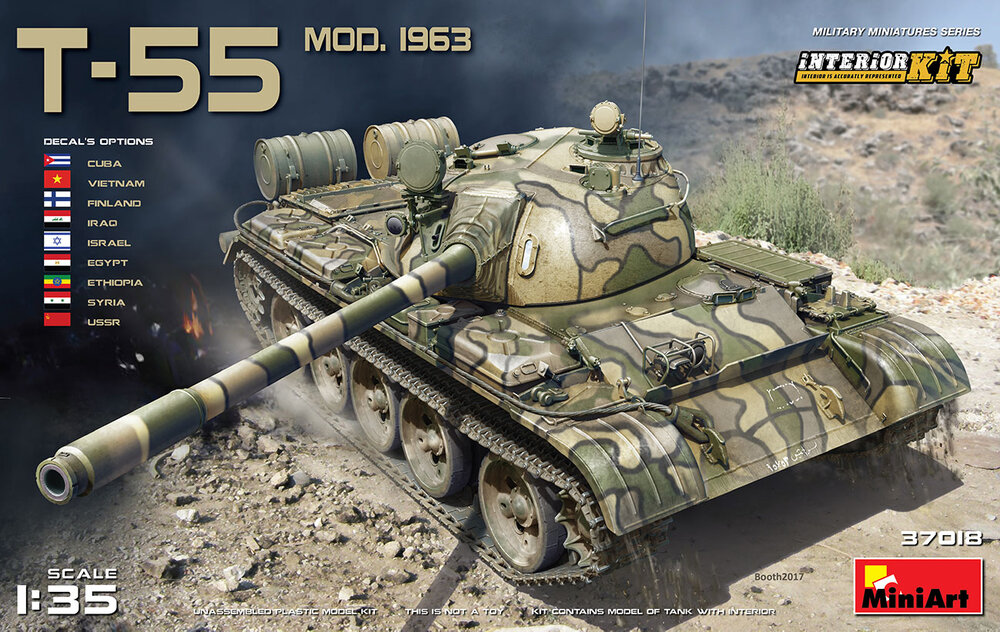 T-55 Mod.1963 Interioir Kit 1/35