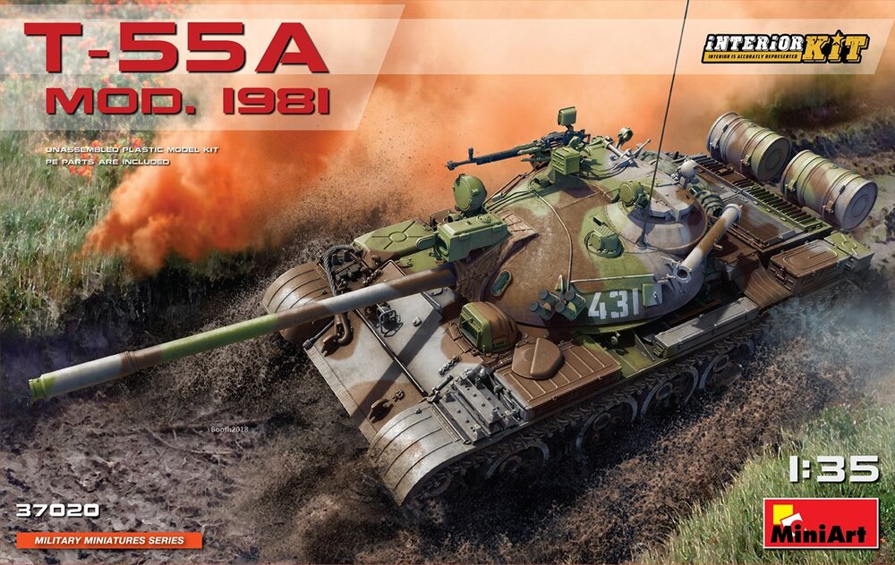 T-55A Mod.1981 Interior Kit 1/35