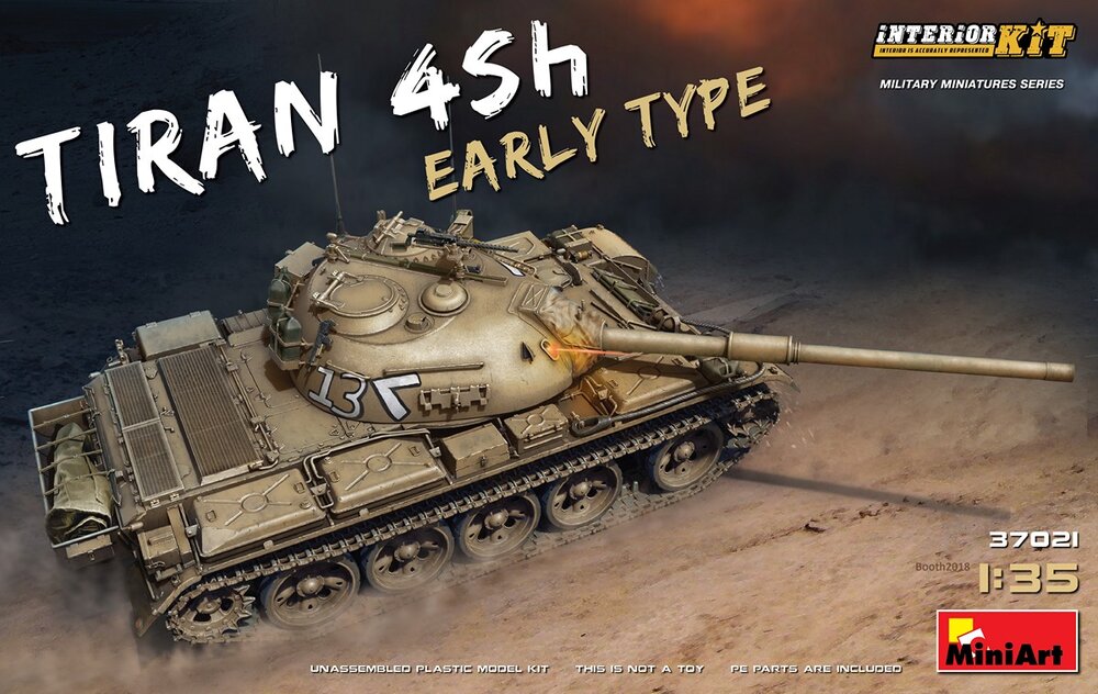 Tiran 4 Sh Early Type Int. Kit 1/35