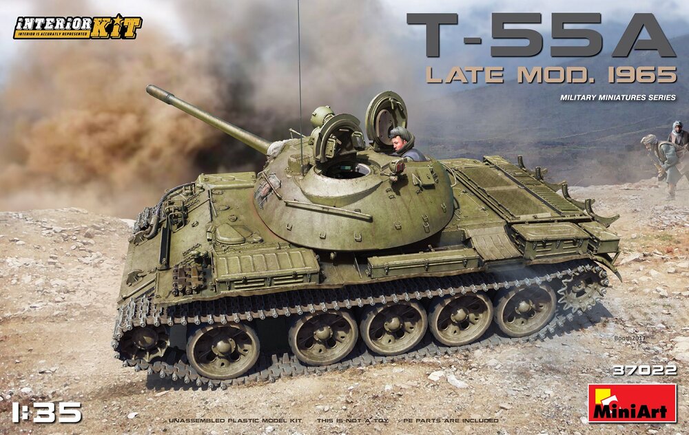 T-55A Late Mod '65 Inter. Kit 1/35