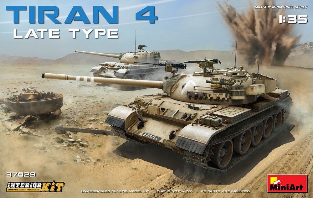 Tiran 4 Late Type Interior Kit 1/35